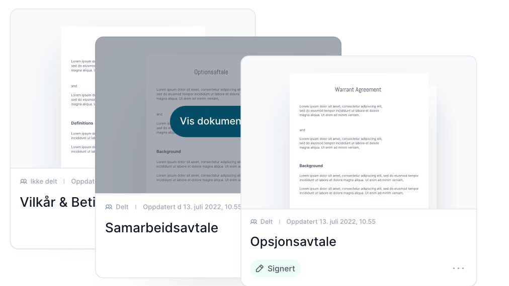 Digitale avtaler på rekke 